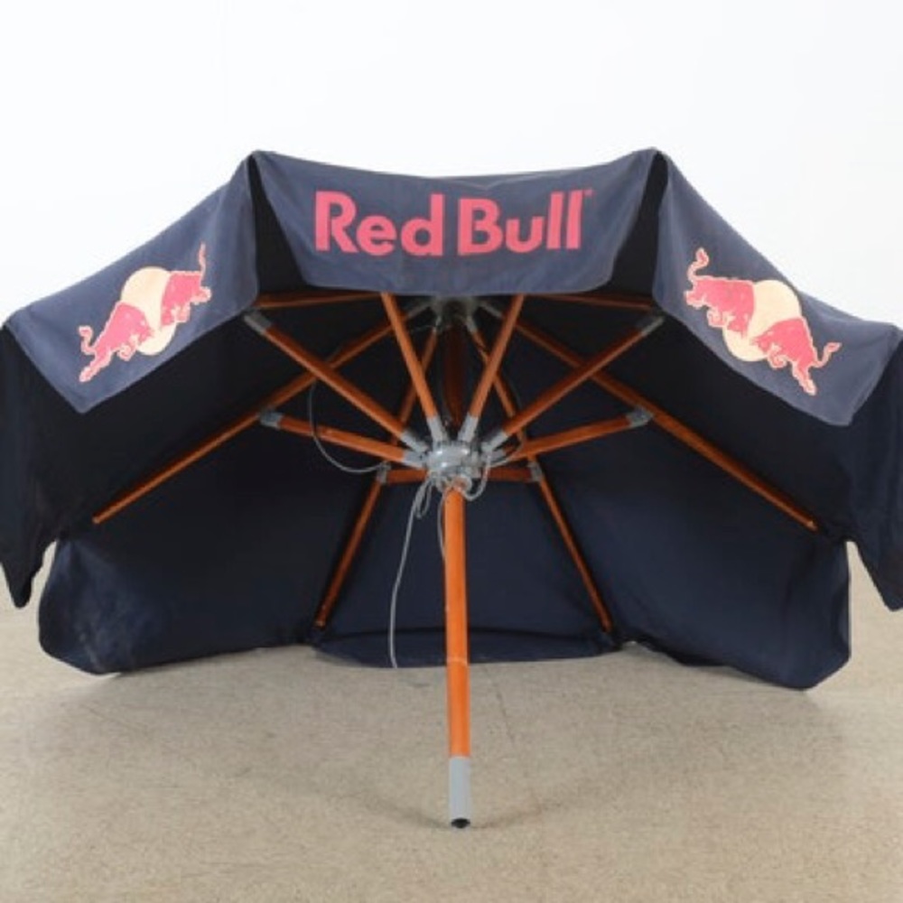 Red Bull table / stand umbrella